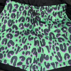 Vlone X Rodman Cheetah Print Shorts